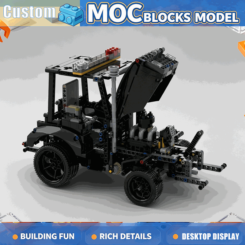 1326PCS Farm Tractor MOC Build - đánh giá và giá Agriculture Farming Education