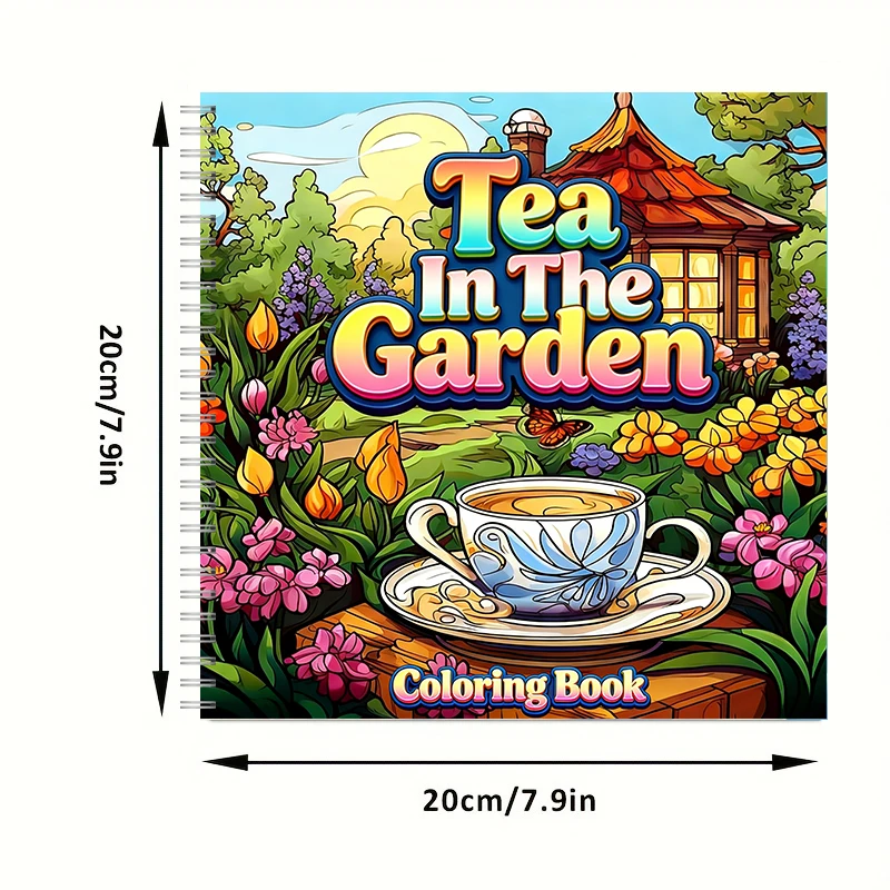 Tea In The Gardens Coloring Bo - đánh giá và giá Farming And Agriculture